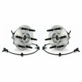 Kugel Front Wheel Bearing Hub Assembly Pair For Chevrolet Silverado 1500 GMC Tahoe Sierra Yukon K70-100390